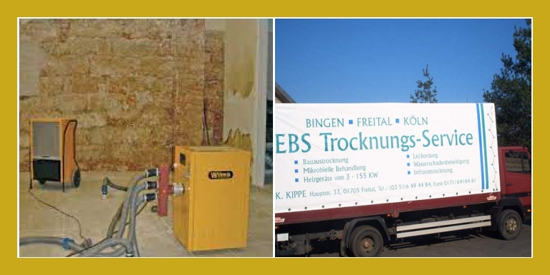 EBS TROCKNUNGSSERVICE GmbH  Bingen, Bad Kreuznach, Freital, Dresden